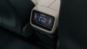 Hátsó mobilvezérlő képernyő